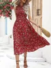 Boho Maxi-Sommerkleid für Damen - Elegantes Produktbild-Vorschau 5
