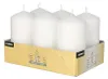 Papstar Stumpenkerzen Ø 60 mm 115 mm weiß, 4 x 6 Stück Produktbild-Vorschau 1
