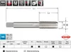 Handgewindebohrersatz DIN 352 M8x1,25mm HSS ISO2 (6H) Produktbild-Vorschau 15