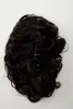 WIG ME UP Dutt Locken Volumen Zopf kurz Dunkelbraun Q0147-3 Produktbild-Vorschau 6