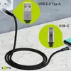 Goobay 49296 USB-Kabel USB 2.0 1 m USB C USB A Schwarz, Produktbild-Vorschau 5