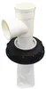 IBC Deckelfilter DN150 bis 165 mm vertikaler 3 Wege Deckel Produktbild-Vorschau 1
