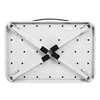 The underside of a white folding step stool with its legs extended. Anteprima dell’immagine prodotto