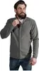 Doppel Fleece Zip Jacke Herren, Stahlgrau, XXL Produktbild-Vorschau 1