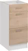 A kitchen base cabinet with three drawers. Produktbild-Vorschau