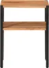 vidaXL Beistelltisch 35x35x45 cm Massivholz Akazie und Produktbild-Vorschau 1
