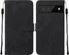 Google Pixel 6 Hülle, Schlank Prägung Flip Leder Produktbild-Vorschau 1