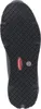 The sole of a black shoe is shown against a white background. Voir les images du produit