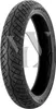 A motorcycle tire on a white background. Produktbild-Vorschau