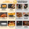 Doppelkammer-Heißluftfritteuse 10L (4L+6L) mit Produktbild-Vorschau 4