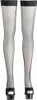 Cottelli Legwear Klasyczne Pończochy Kabaretki Czarny XL Podgląd zdjęcia produktu 8