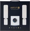 The image shows the packaging of an AmpliFi HD Wi-Fi system, featuring the router and two mesh points. Anteprima dell’immagine prodotto