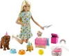 Barbie Hondenfeest-speelset met pop, speelklei en Productafbeelding-voorbeeld 2
