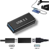USB A Buchse auf USB Typ C Buchse Adapter USB 3.1 Kupplung Produktbild-Vorschau 1