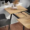 Jídelní stůl Vicco Beaver Dub Goldkraft/černá 120 x 80 cm Náhled obrázku produktu 4