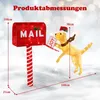 COSTWAY Figurka świąteczna podświetlana ze skrzynką na Podgląd zdjęcia produktu 3