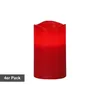 A single red LED candle is shown against a white background. Produktbild-Vorschau