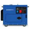 A blue EBERTH generator is shown from the side against a white background. Produktbild-Vorschau