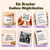KI Voice Sticker Drucker Tintenloser mit App,  20 Sprachen Produktbild-Vorschau 8