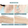 Collage showing before and after images of hair removal on underarms and arms. Produktbild-Vorschau