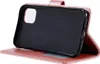 A rose gold colored phone case is shown open, with the phone inserted into the case. Produktbild-Vorschau
