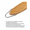 Aluminium Pizzaschieber mit Holzgriff Drehbarer Griff Produktbild-Vorschau 4