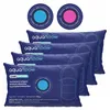 A set of blue car dryer moisture absorbers with indicator dots. Podgląd zdjęcia produktu