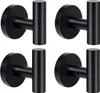 Camerazar Set di ganci da bagno 4 pezzi nero LOFT corridoio Anteprima dell’immagine prodotto 2