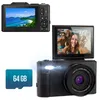 Senzo Digitale Camera 5K met WiFi - 75MP - 18 x Zoom - Productafbeelding-voorbeeld 1