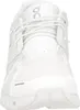 A close-up, front-facing view of a white athletic shoe. Produktbild-Vorschau