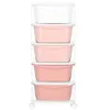 Springos Spielzeugregal Schubladenschrank Rollcontainer 5 Produktbild-Vorschau 4