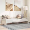 vidaXL Tagesbett mit Matratze Weiß 80x200 cm Massivholz Produktbild-Vorschau 2