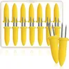 com-four® 16x Maiskolben-Spieße mit Edelstahl-Stiften, Produktbild-Vorschau 1