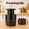 7-fach Kirschentkerner Olivenentkerner aus Edelstahl mit Produktbild-Vorschau 4