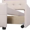 Letto imbottito 90 x 200 cm con illuminazione a LED, 2 Anteprima dell’immagine prodotto 8