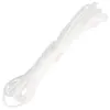 A white rope is coiled and lying diagonally on a white background. Voir les images du produit