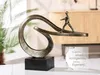 Gilde Skulptur, "Path", resina, color bronzo, confezione Anteprima dell’immagine prodotto 7