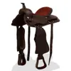 vidaXL Western-Sattel, Halfter & Brustblatt Echtleder 16" Produktbild-Vorschau 8