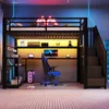 Gaming hoogslaper 90x200 cm met RGB-LED-verlichting, Productafbeelding-voorbeeld 3