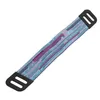 A product shot of a headphone headband strap with a colorful pattern and black connectors on each end, isolated on a white background. Podgląd zdjęcia produktu