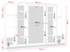 KIER FURNITURE Kleiderschrank EDEN, Schlafzimmer Schrank, Produktbild-Vorschau 6