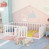 OKWISH Lit Enfant 90x200 cm avec Barrières, Lit Bas Voir les images du produit 3
