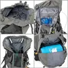 Night Cat Wanderrucksack 90L für Camping Trekking Schwarz Produktbild-Vorschau 7