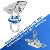 Ikodm Gancio da soffitto Supporto da soffitto Sedia sospesa Anteprima dell’immagine prodotto 4