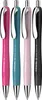 Four pens in different colors are arranged side-by-side against a white background. Produktbild-Vorschau