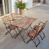 Biergarten-Set MCW-J40, Bistroset Klapptisch Klappstuhl, Produktbild-Vorschau 1