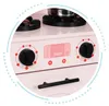 Cucina in legno per bambini con forno, fornelli, microonde Anteprima dell’immagine prodotto 4