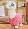 Plyšová hračka alpaka alpaka lama oblečení VELKÁ plyšová Náhled obrázku produktu 2
