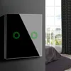 Smart WiFi 2-Fach Touch Lichtschalter Kompatibel mit Tuya Produktbild-Vorschau 2