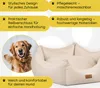 Die Villa 75x38x20 cm, Hundebett mit Rand, Haustierbett, Produktbild-Vorschau 3